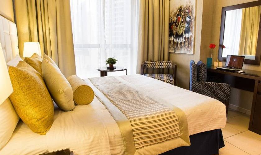 شقة ديلوكس بغرفتي نوم شقق سها الفندقية دبي
