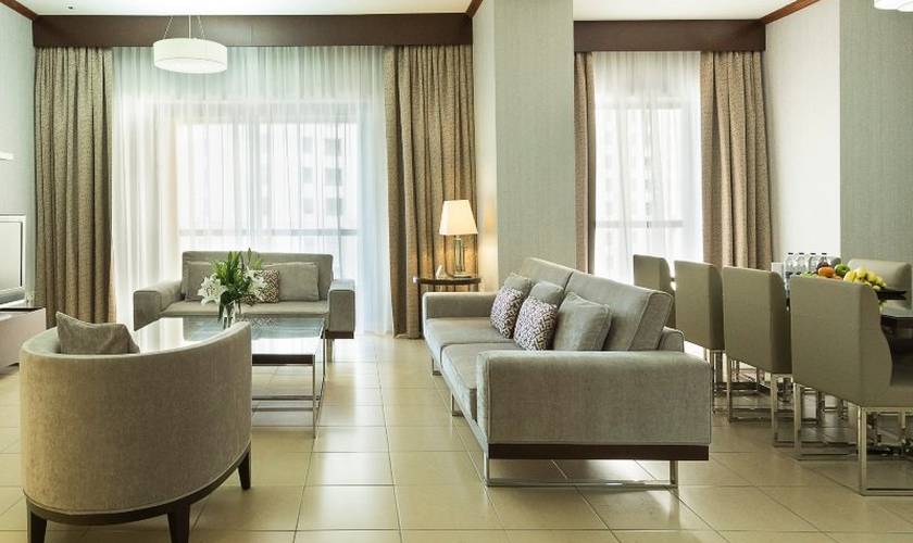 شقة ديلوكس بأربع غرف نوم شقق سها الفندقية دبي