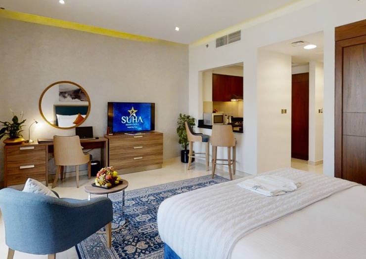 شقة استوديو سها بارك الفندقية شقق دبي