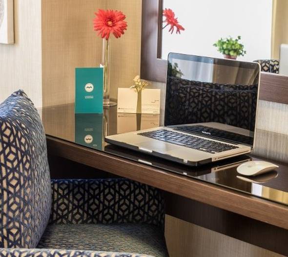 خدمة الواي فاي المجانية شقق سها الفندقية دبي