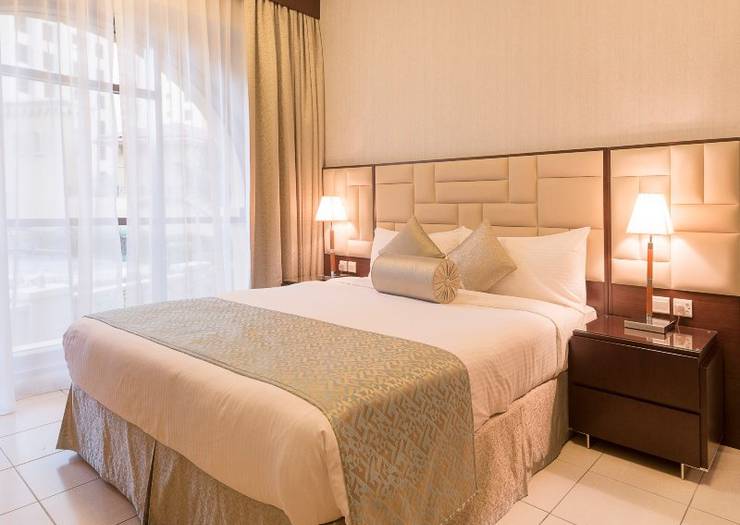 شقة ديلوكس بغرفة نوم واحدة شقق سها الفندقية دبي