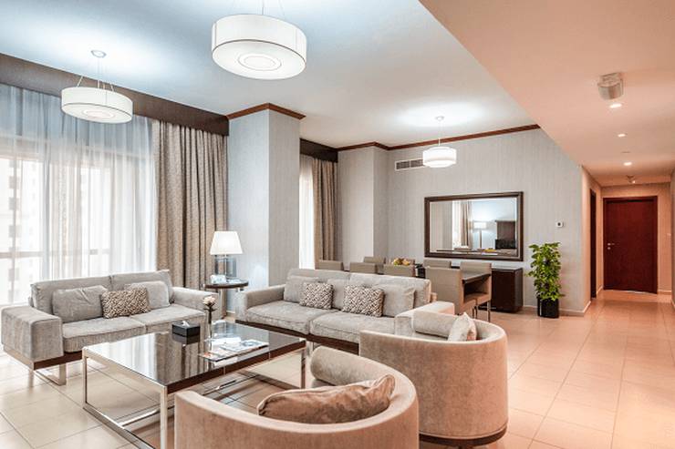 Penthouse four bedroom apartment شقق سها الفندقية دبي